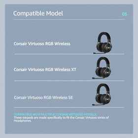Wzsipod secure-fit ear pads stay in place during extended gaming
