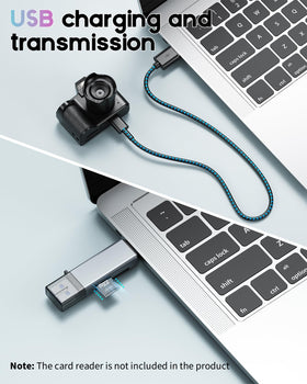 WZVZ mini keychain camera Type-C charging and fast data transfer.
