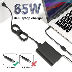 WZXHU 65W charger for Dell Latitude 5490 ensures portable office power