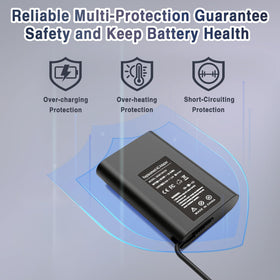 WZXHU charger with included AC power cable for complete setup