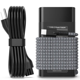 WZXHU front view of adapter showing compact brick, reliable power