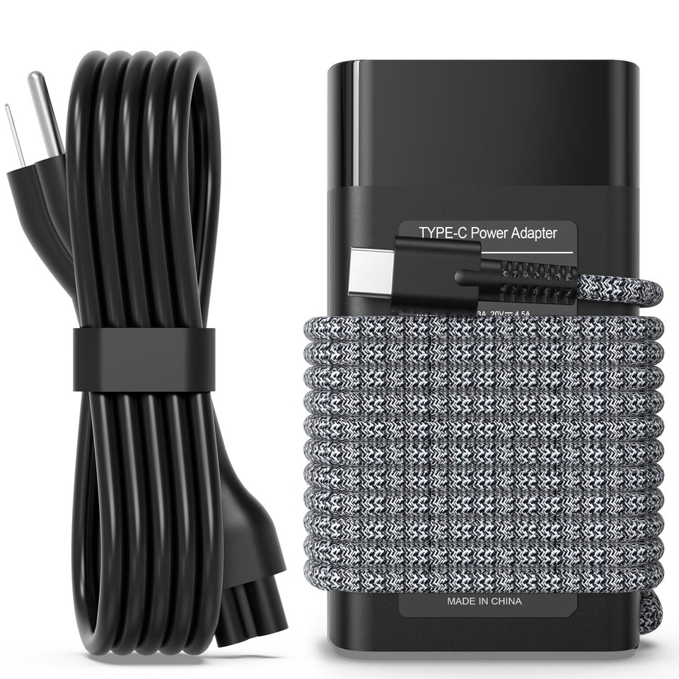 WZXHU front view of adapter showing compact brick, reliable power