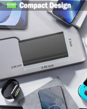 WZXHU smart safety USB-C charger shielding devices during use