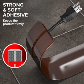 X-Protector adhesive tape detail showing strong hold on floor and long-lasting grip