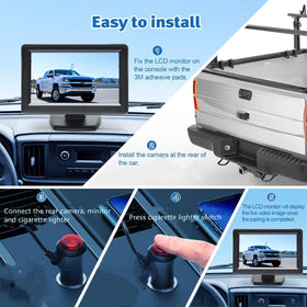 X W EI UNION camera mounted on bumper illustrating secure, weatherproof fit
