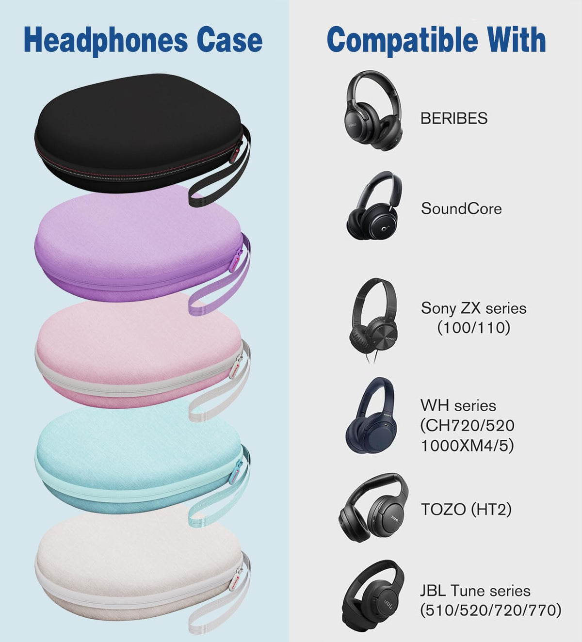 XANAD cream case opened displaying mesh pocket and soft lining for organized storage