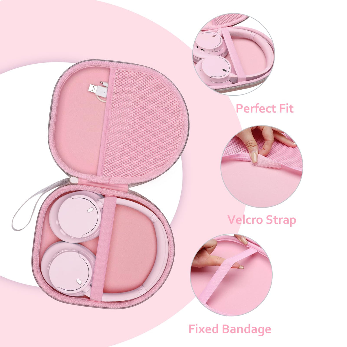 XANAD EVA shell and oxford exterior resist impacts and moisture.