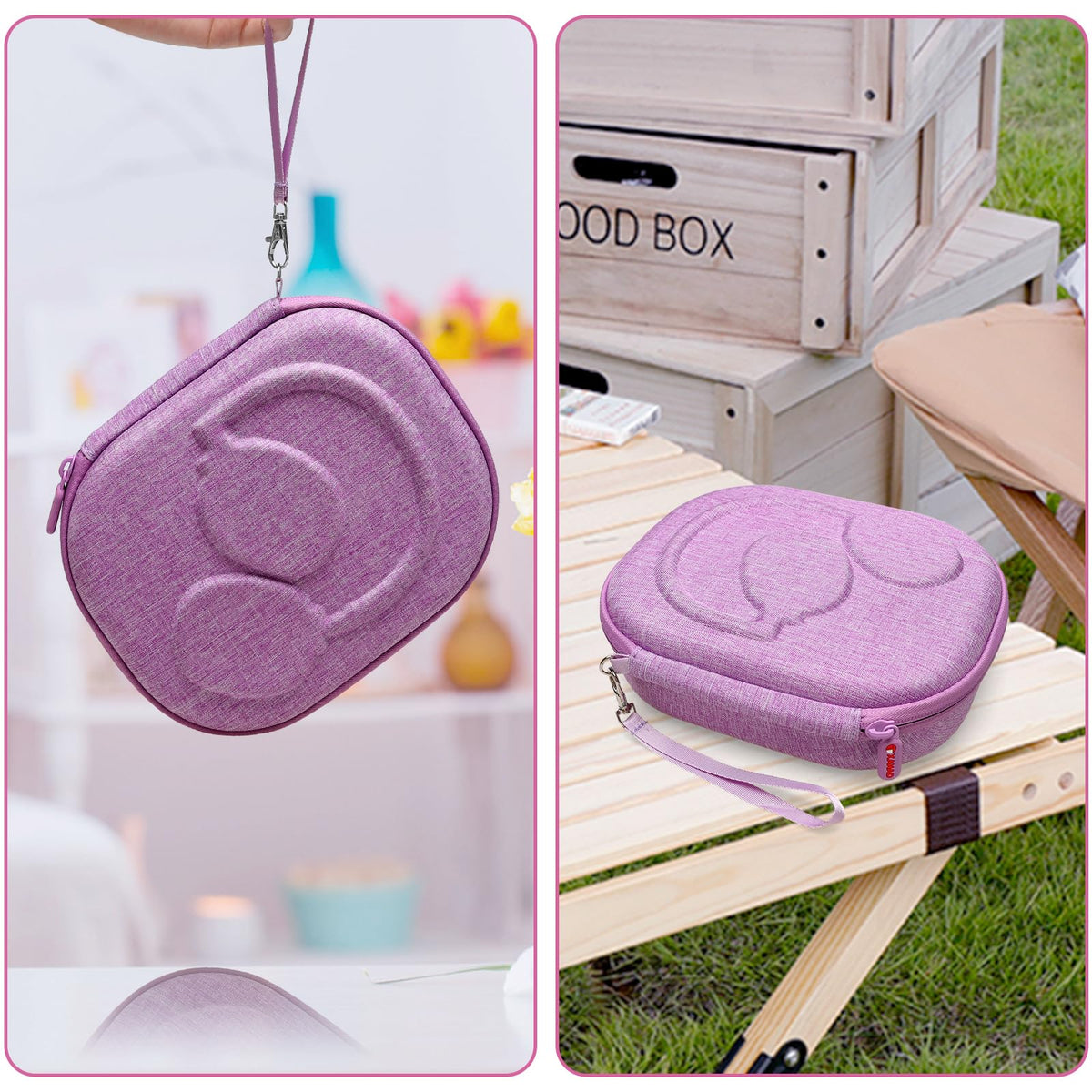 XANAD hard case for JBL Live 460NC – dustproof interior keeps gear clean