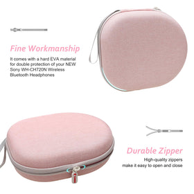XANAD travel-friendly case designed to protect headphones on trips.