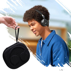 XANAD hard case in hand emphasizes portable 0.4 lb weight
