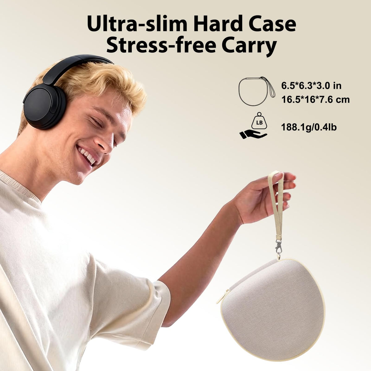 Premium hard EVA with Oxford fabric delivers a comfortable grip and reliable protection.