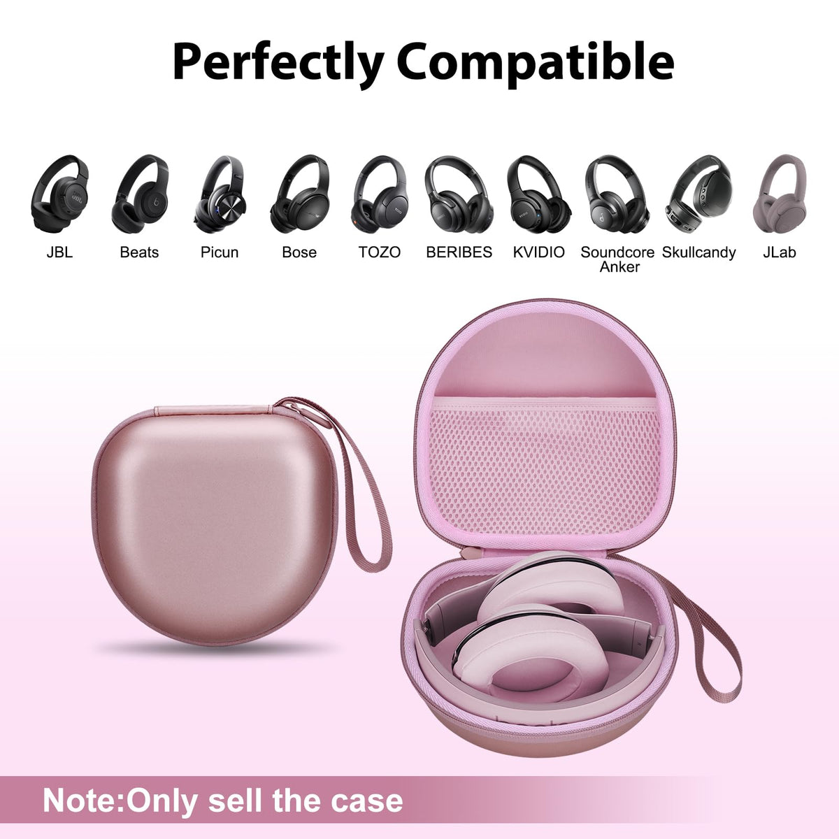XANAD case fits BERIBES headphones securely for daily commuting