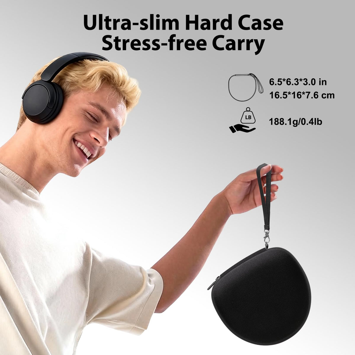 XANAD JBL Tune 510BT case guards your headset on the go.