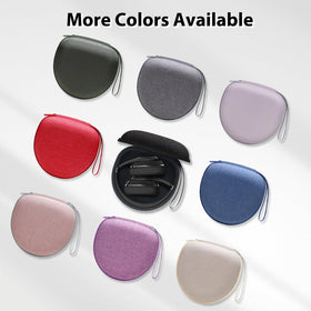 XANAD JLab Go Lux ANC case stores cords and adapters.