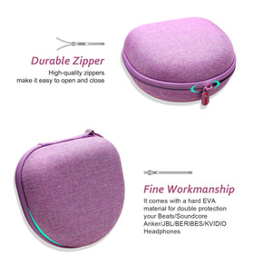 XANAD headphone case in transit shows dust and shock resistance during travel.