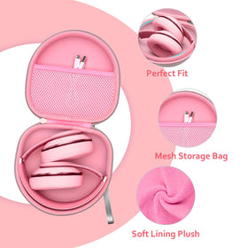 XANAD pink Soundcore Life Q20 case shields from dust on the move