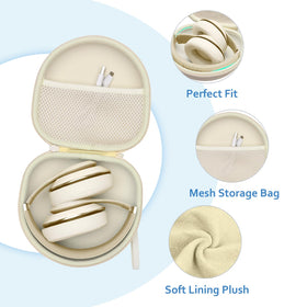Internal space accommodates cables and chargers for quick organization during travel.