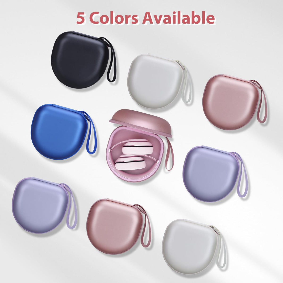 XANAD case fits TOZO HT2 headphones and keeps cables organized during travel