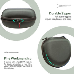 Compact external size fits bags and travel without bulk