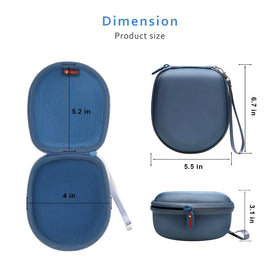 XANAD Kids Headphones Case compact travel design fits in backpacks