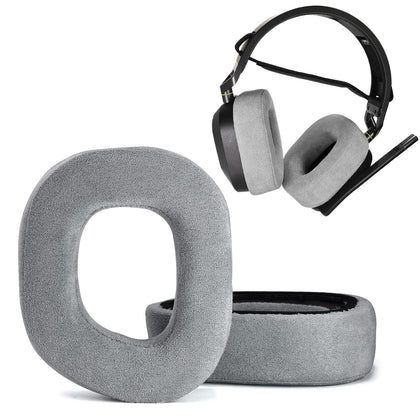 XBERSTAR Corsair HS80 ear pads replacement close-up highlighting thickened flannel for comfort