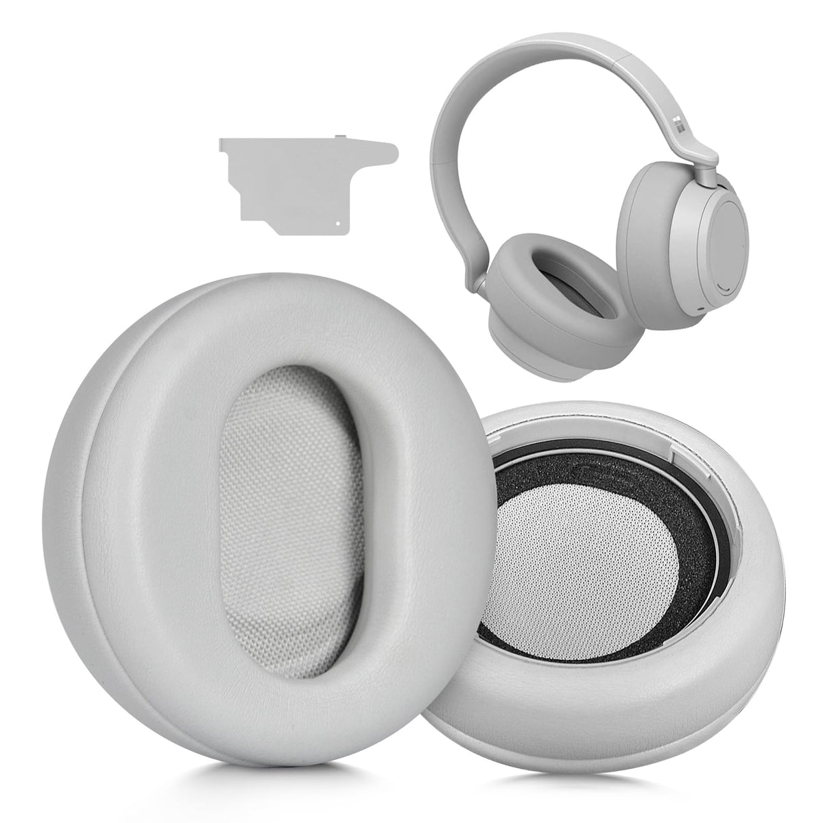 XBERSTAR front view replacement ear pads showing fit and comfort