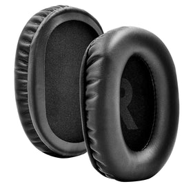 XBERSTAR earpads on headset worn by gamer showing comfort during long sessions