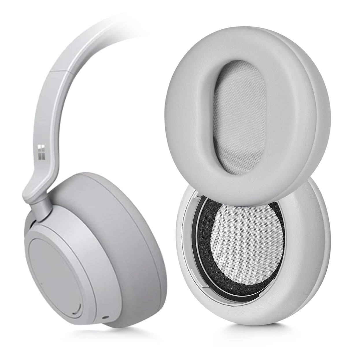 XBERSTAR mesh center detail providing breathable listening comfort