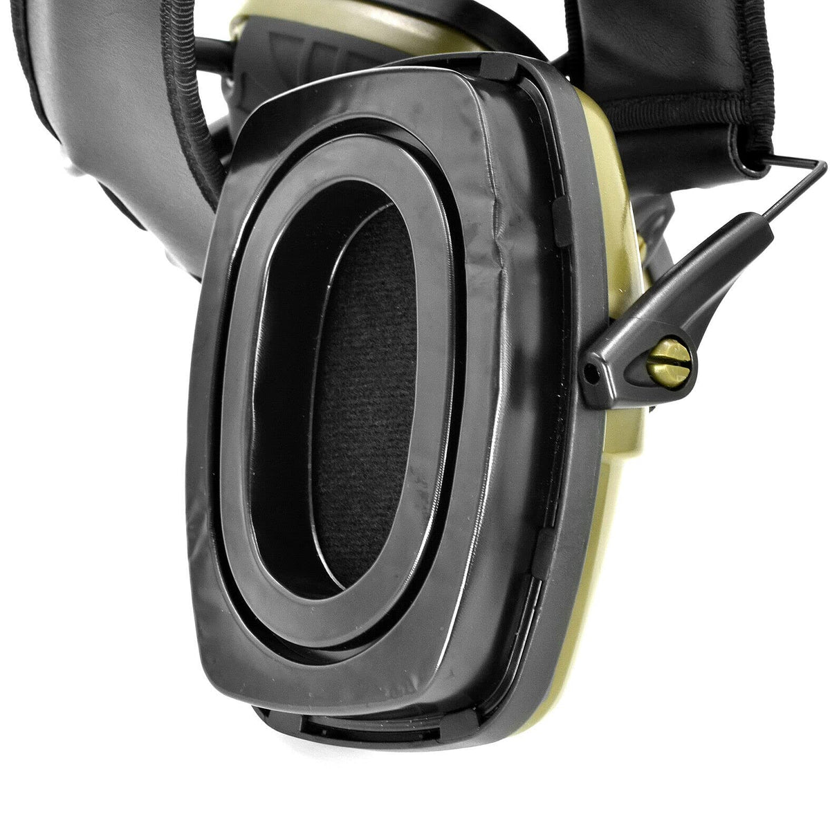 XBERSTAR side profile highlighting notch design that reduces ear pressure for longer wear