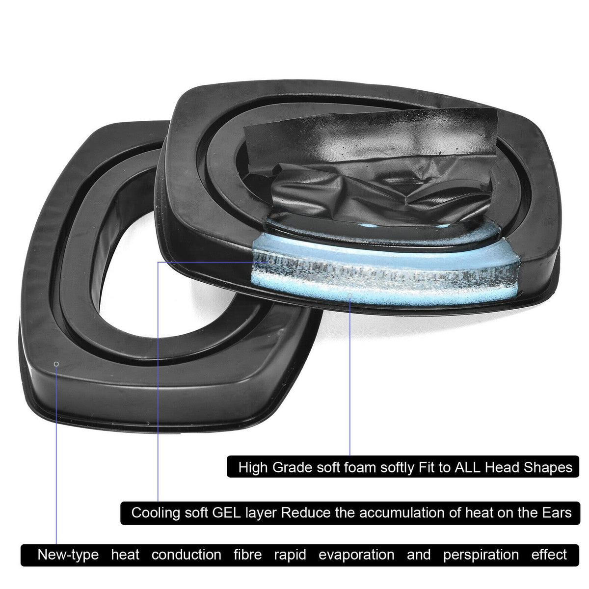 XBERSTAR size comparison next to ruler showing dimensions for correct fit verification
