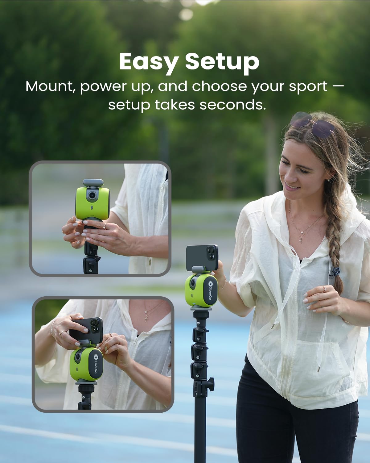 XbotGo Chameleon live scoreboard feature tracks scores in real time.