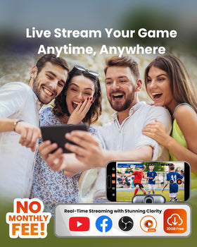 XbotGo Chameleon live streaming lets you share moments instantly.