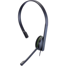 Xbox chat headset front view showing compact design and controller connection benefit