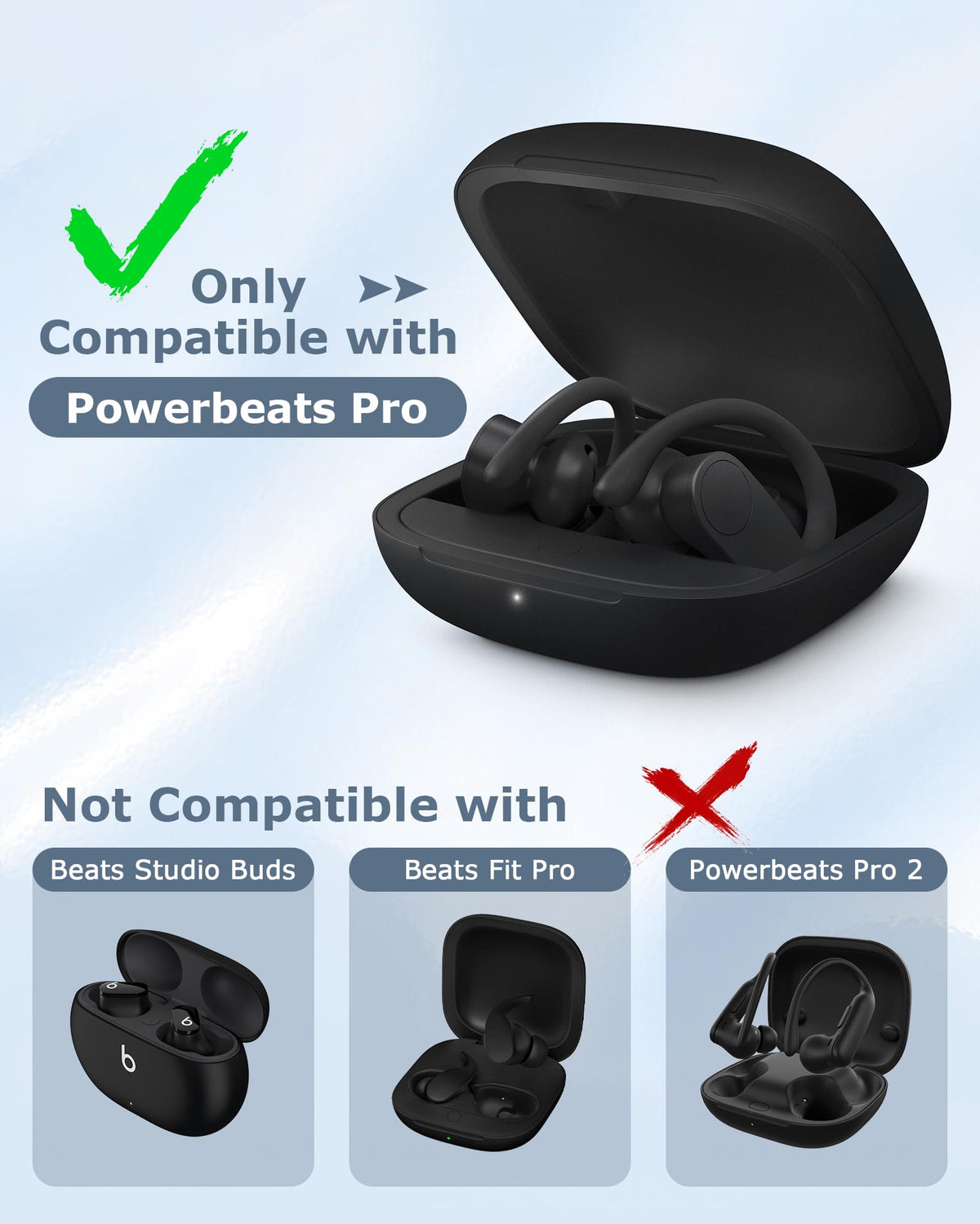 XCZNAGS case held in hand to show scale and lightweight carry convenience benefit