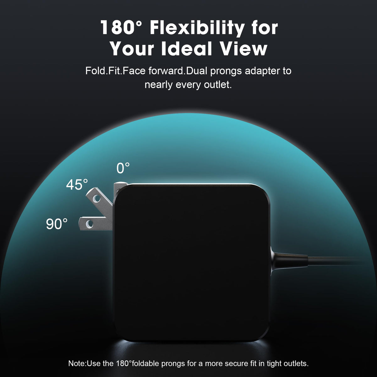 XDOAPKLK 7.5ft power cable enables flexible desk setup