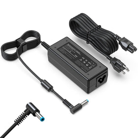 XDOAPKLK 65W blue-tip charger for HP laptops, ideal for on-the-go charging.