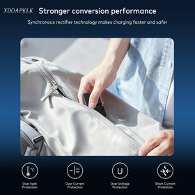 XDOAPKLK compact travel design fits in bags and luggage.