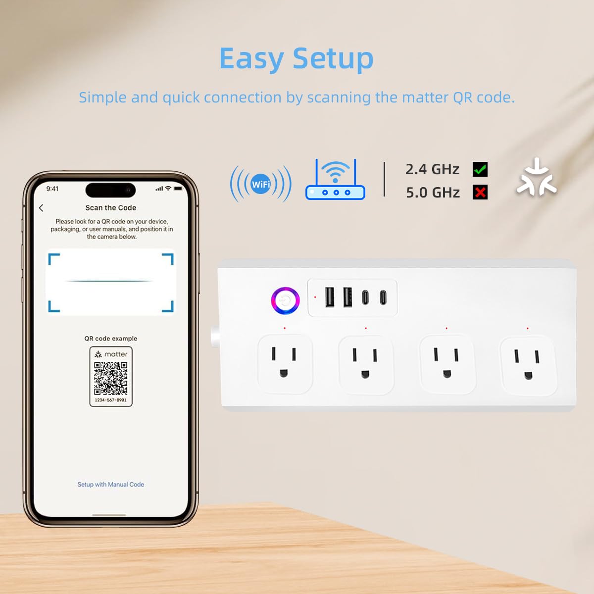 XENON power strip next to common items to show compact size and portability