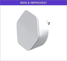 Xfinity XE2-SG XFI Pod back view highlights plug-in setup ports