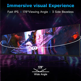 XGaming monitor delivers up to 165Hz for smooth action.