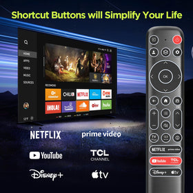 XGBFH remote shortcut buttons for instant streaming app access benefit
