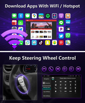 XGU built-in 5G WiFi for online maps and streaming.