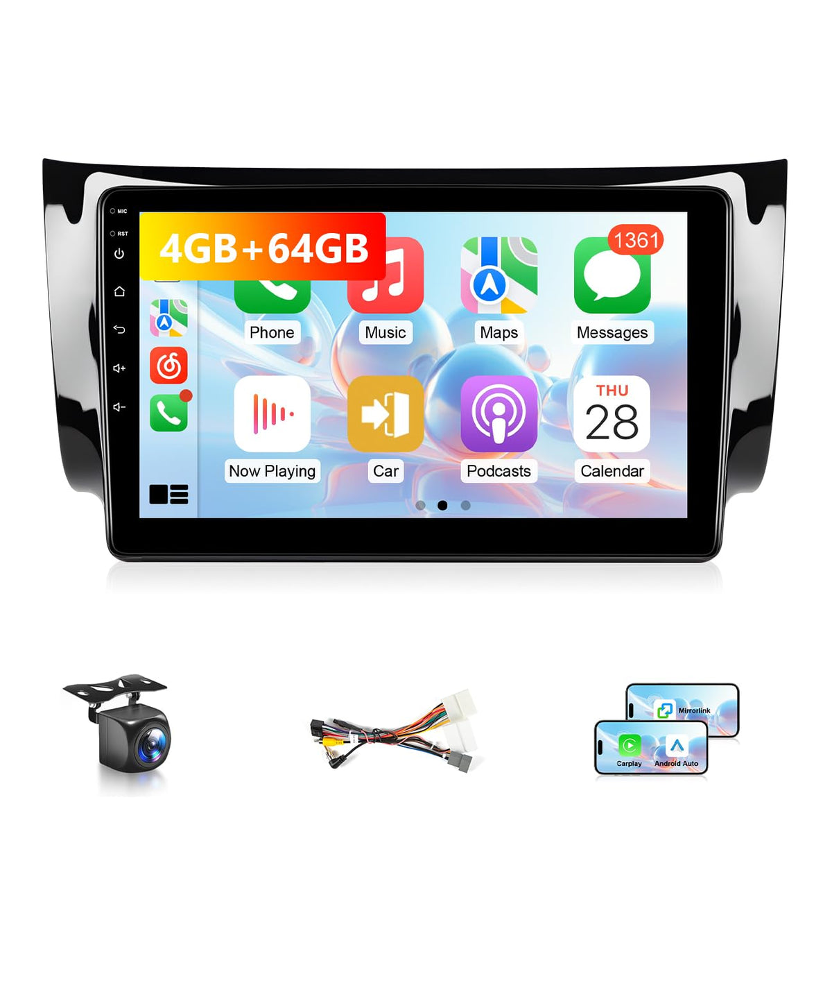 XGU front panel display for quick access and control.
