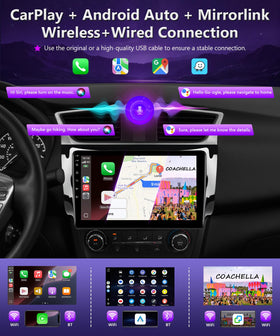XGU 10.1-inch IPS screen delivers sharp visuals and navigation.