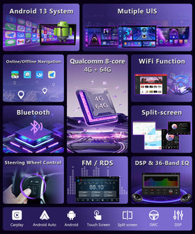 XGU split-screen view supports multiple apps at once.