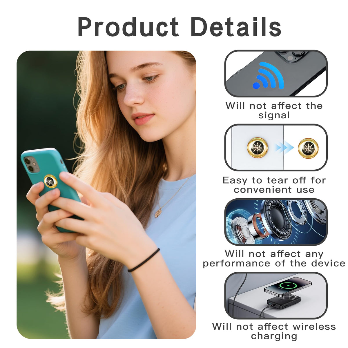 XH-carpet six stickers displayed in kit showing value and multiple-device benefit
