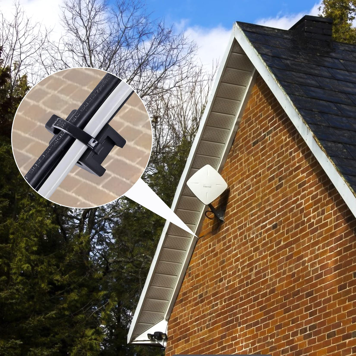 XHF ROHS nylon clip suitable for indoor and outdoor use
