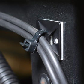 XHF screws ensure durable mounting for zip-tie anchors in versatile environments