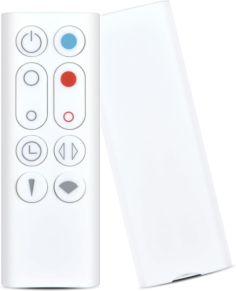Xiaodib Dyson AM09 remote, front view, ergonomic grip for fast adjustments