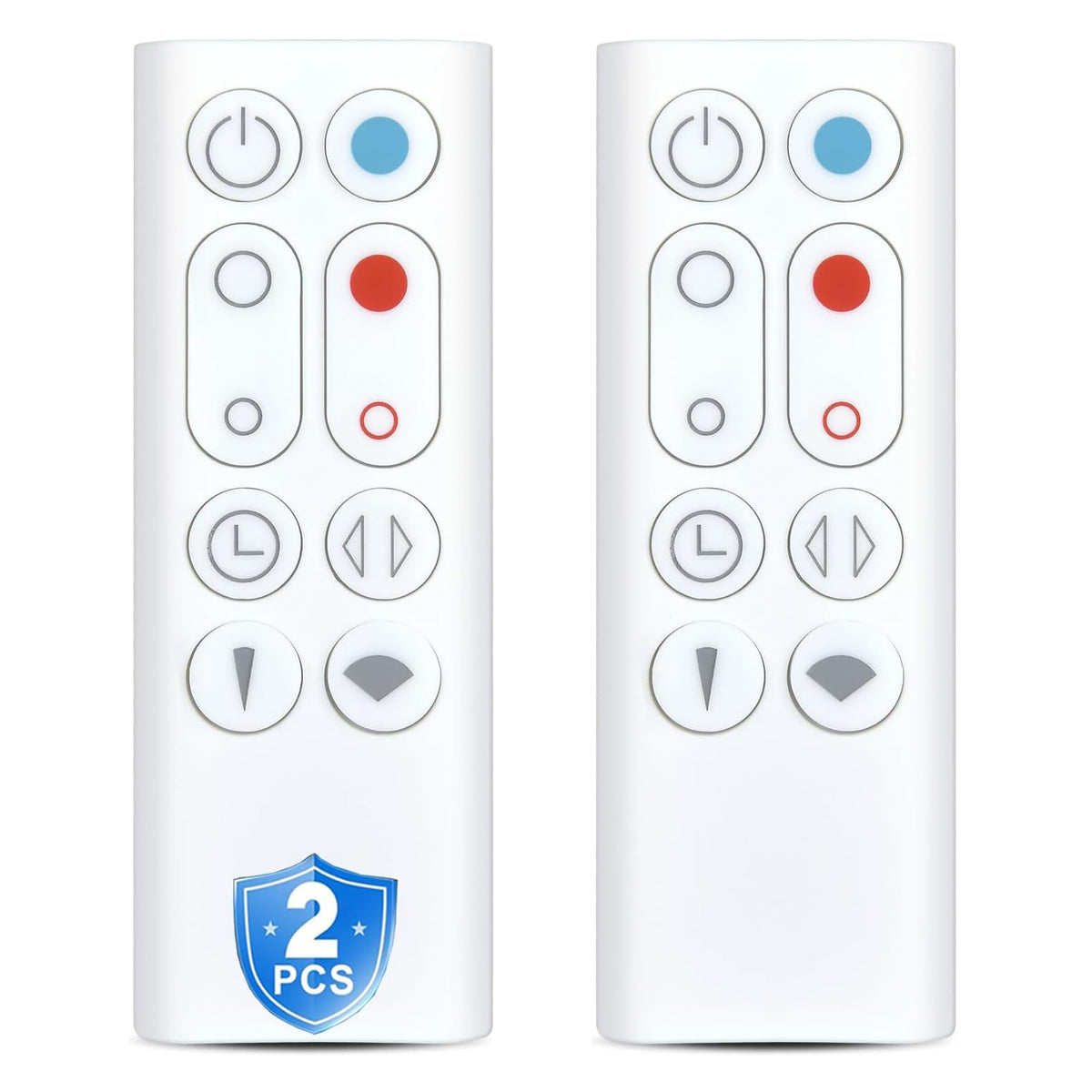 Xiaodib Dyson AM09 remote resting on the fan surface for quick access